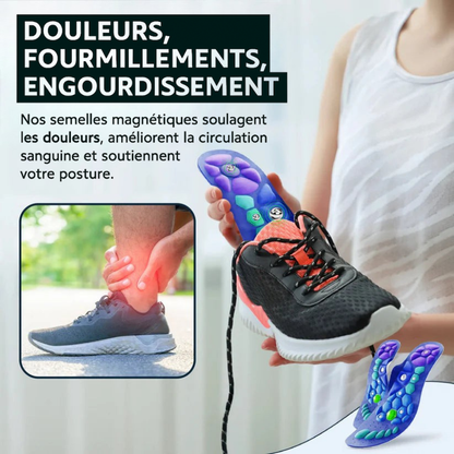 Semelle Orthopédique Magnétique